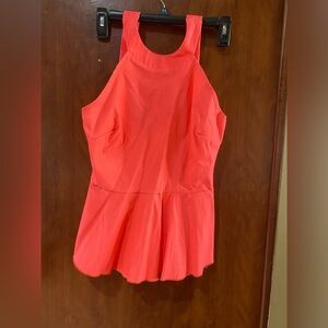 Body Central Vibrant Coral Tank Top